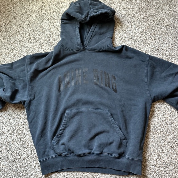 Brand New Anine Bing Charcoal Sweatshirt - Picture 1 of 4